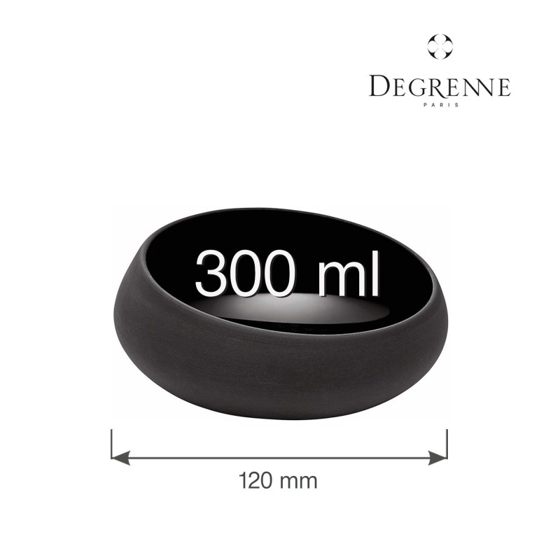 Bol à bord incliné Bahia Onyx 30 cl - Finedine