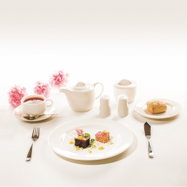 Assiette creuse ivoire, 235x(H)48mm - Finedine