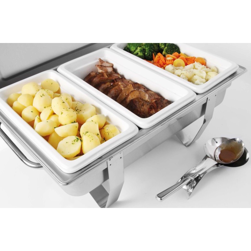 Conteneur en porcelaine GN1/1 rouge - Finedine