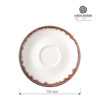Sous-tasse espresso vanille, 115 mm - Finedine