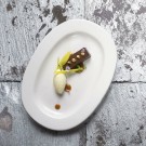 Assiette ovale blanche 12" / 305 mm - Finedine