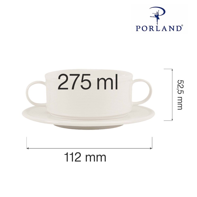 Bol à soupe Line, 110 mm, Lot de 6 - Finedine