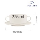 Bol à soupe Line, 110 mm, Lot de 6 - Finedine