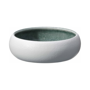 Bol Goro Blanc Vert 165 mm, 650 ml - Finedine