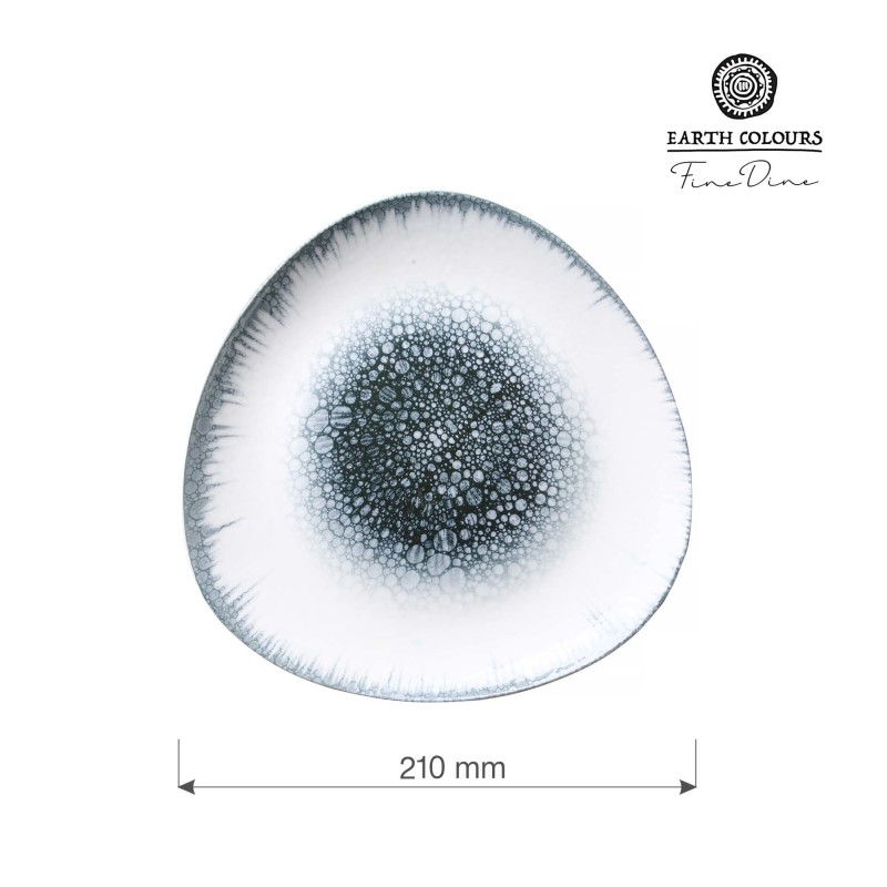Assiette triangle Infinity, 210 mm - Finedine