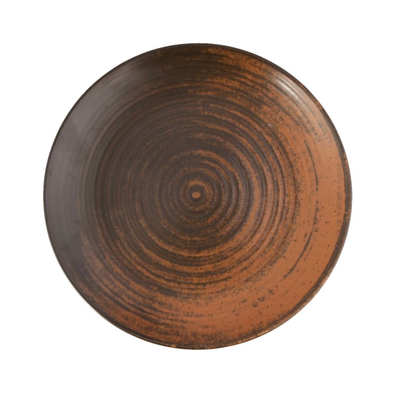 Assiette plate Lykke Brown, 170 mm - Finedine