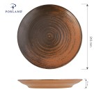 Assiette plate Lykke Brown, 170 mm - Finedine