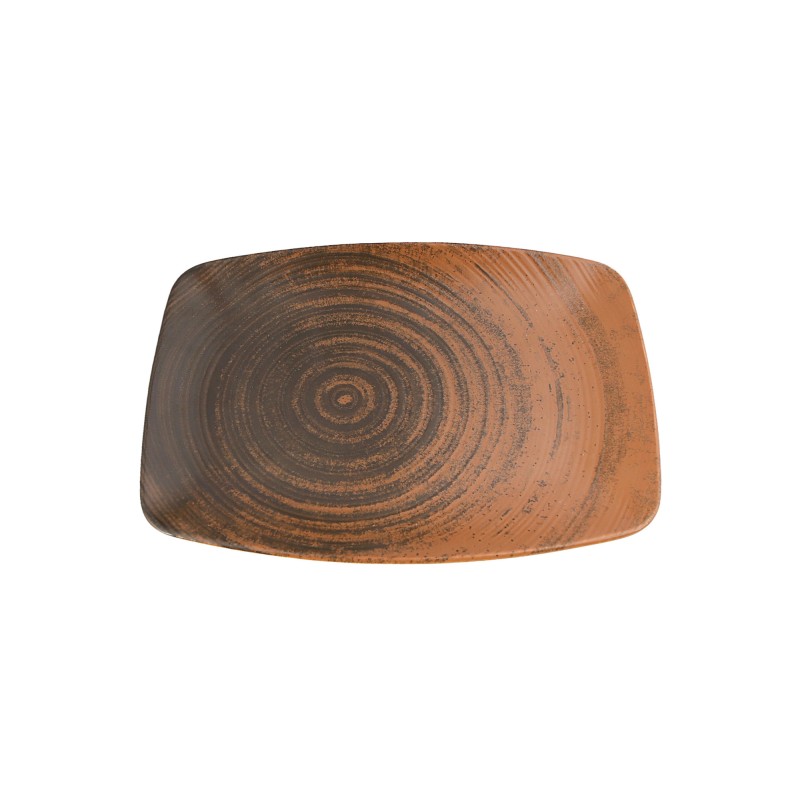 Assiette ovale brune Lykke, 270 mm - Finedine