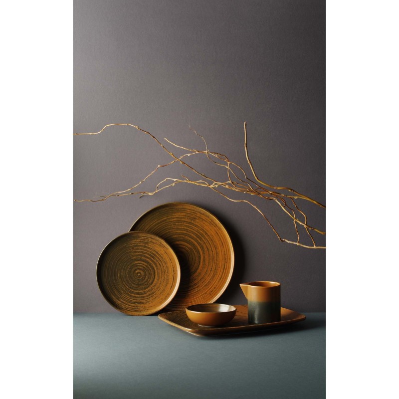 Assiette ovale Lykke Brown, 270 mm - Finedine