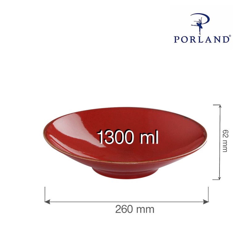 Pied de plat en magma, 260x(H)62mm - Finedine