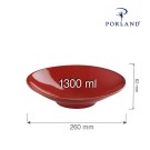 Pied de plat en magma, 260x(H)62mm - Finedine