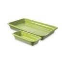 Récipient en porcelaine GN1/3 vert - Finedine
