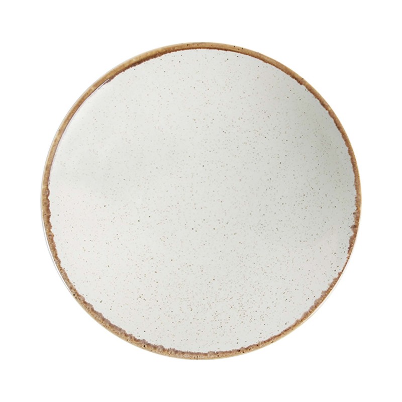 Assiette creuse sable, 200x(H)51mm - Finedine