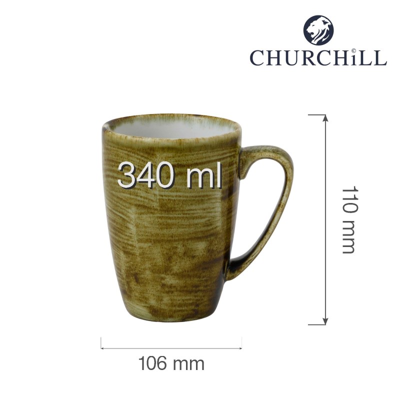 Tasse Stonecast Plume Green, 340ml - Finedine