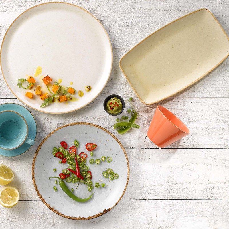 Assiette sur pied Sun, 260x(H)62mm - Finedine