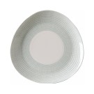 Assiette triangulaire verte 190 mm - Finedine
