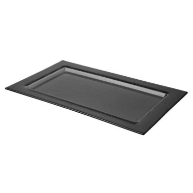Plateau en verre noir Vetro GN 1/1 - Finedine