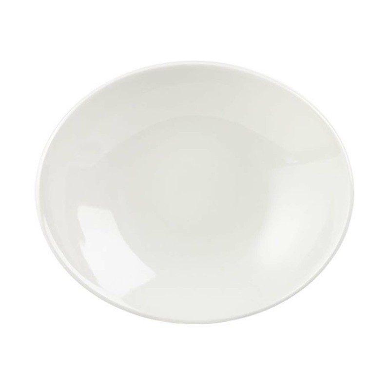 Bol ovale blanc 180x140 mm, 300 ml - Finedine
