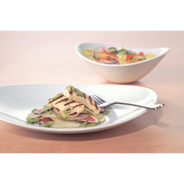 Bol ovale blanc 180x140 mm, 300 ml - Finedine