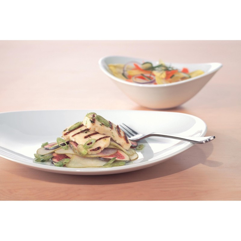 Bol ovale blanc 180x140 mm, 300 ml - Finedine