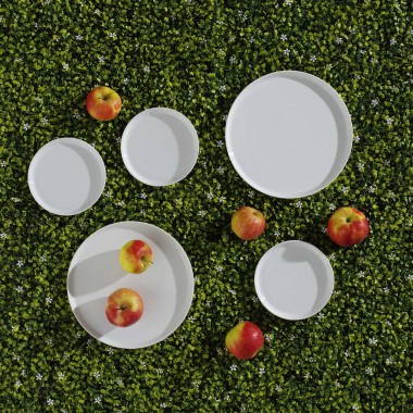 Assiette Bianco, 200 mm, Lot de 6 - Finedine
