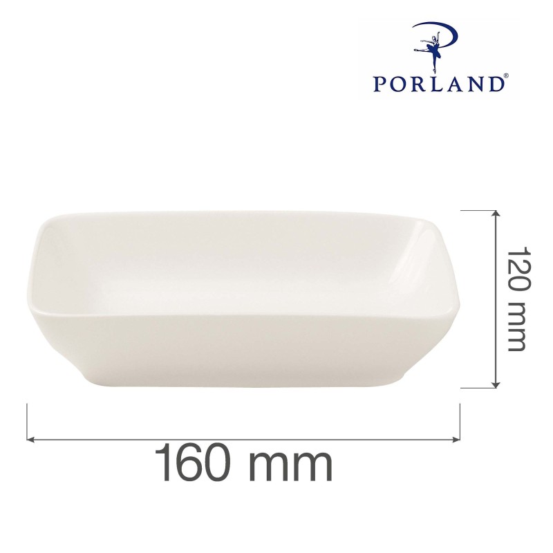 Plateau Dove, 160x120mm, Lot de 6 - Finedine