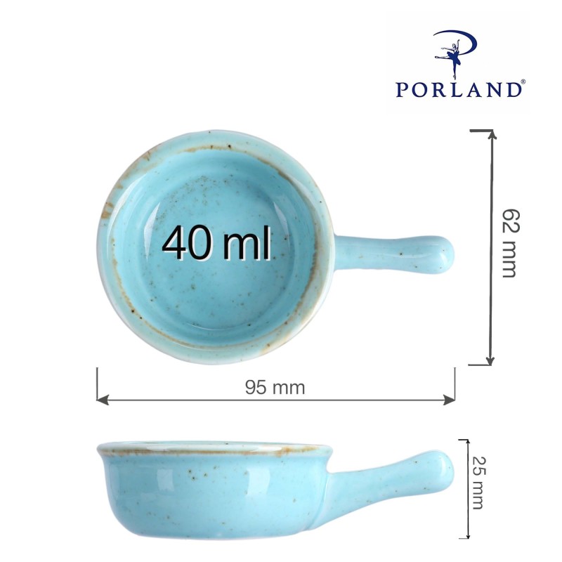 Mini plat Laguna avec anse, 60 mm - Finedine
