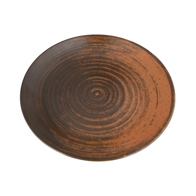 Assiette plate Lykke Brown, 170mm - Finedine