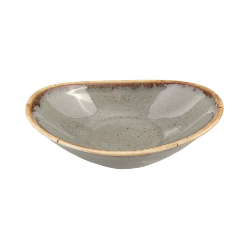 Plat ovale mini en pierre, 110 mm - Finedine