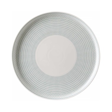 Assiette à bord haut verte 290 mm - Finedine