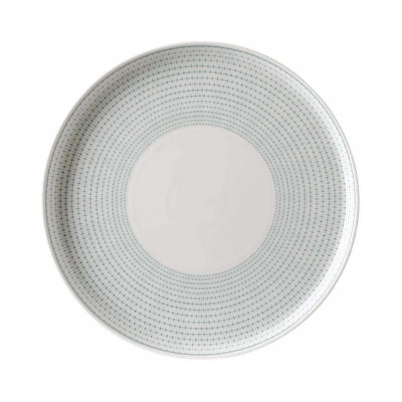 Assiette à bord haut verte 290 mm - Finedine