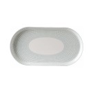 Assiette ovale verte 300 x 160 mm - Finedine
