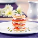 Assiette blanche Nova 8" / 203 mm - Finedine