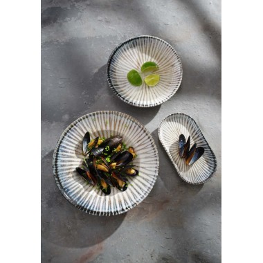 Assiette à pâtes Ammonite 260 mm - Finedine