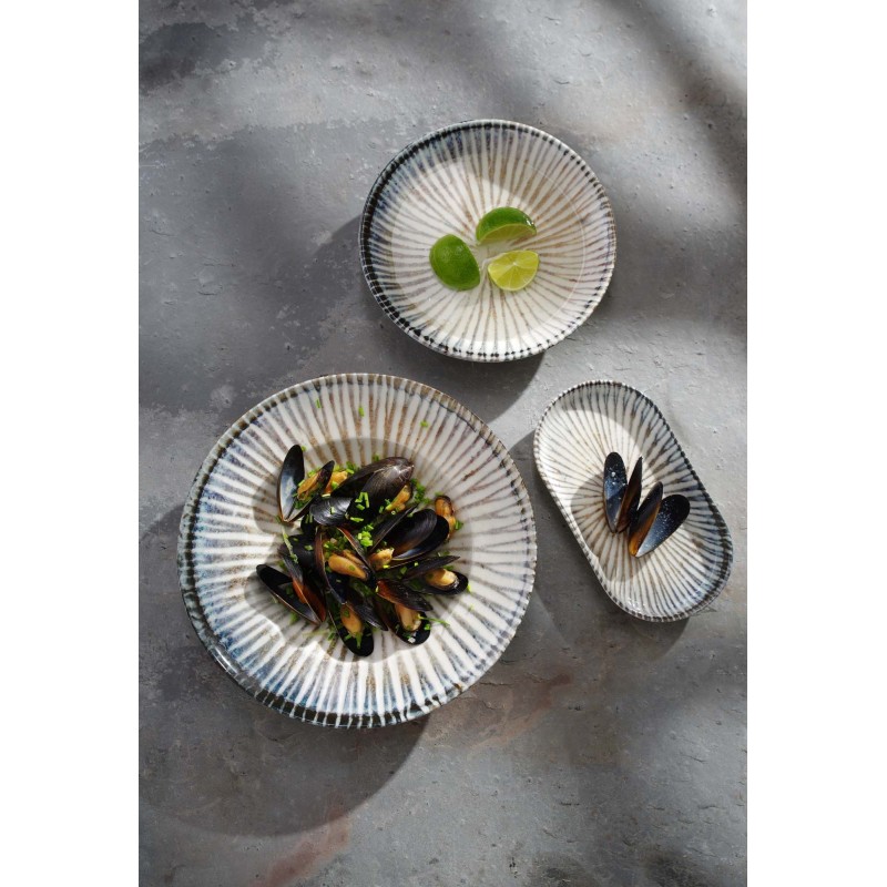 Assiette à pâtes Ammonite 260 mm - Finedine