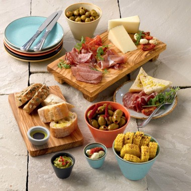 Assiette plate en cendre, 240 mm - Finedine