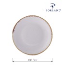 Assiette plate en cendre, 240 mm - Finedine