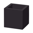Pied Madeira noir 120x120x120 mm - Finedine