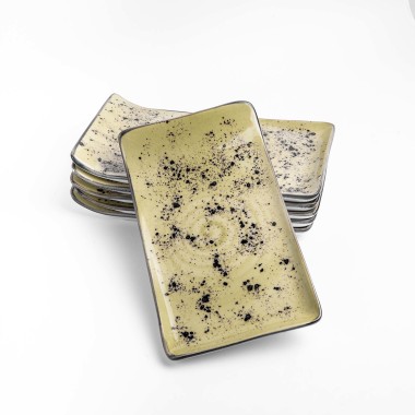 Plat de service olive, 215x120mm - Finedine