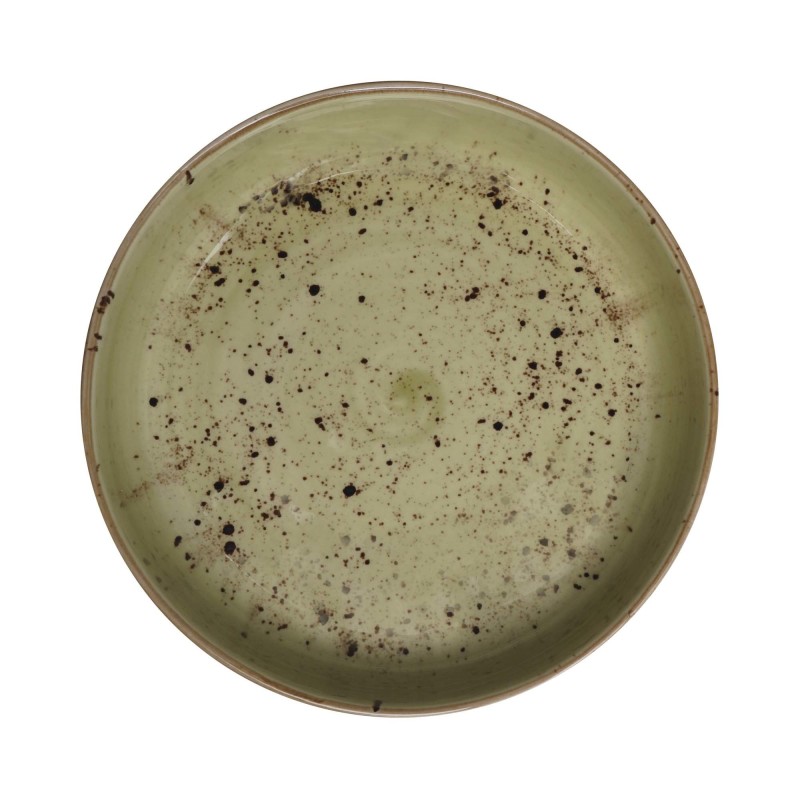 Bol peu profond en olive, 200 mm - Finedine