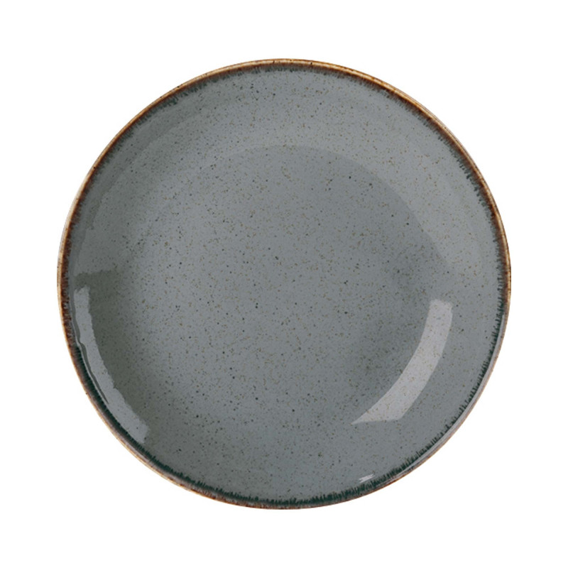 Assiette plate en pierre, 180 mm - Finedine