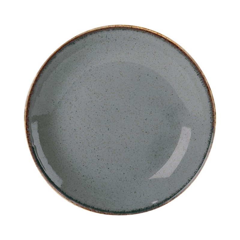 Assiette plate en pierre, 240 mm - Finedine
