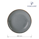 Assiette plate en pierre, 300 mm - Finedine