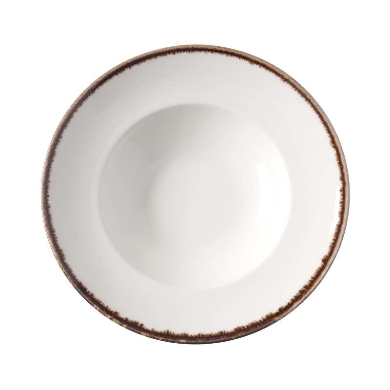 Assiette à pâtes vanille, 270 mm - Finedine