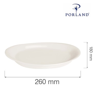 Plat à oie, 260x180mm, Lot de 6 - Finedine
