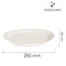 Plat à oie, 260x180mm, Lot de 6 - Finedine