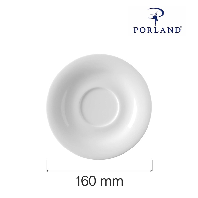 Soucoupe Dove, 160 mm, Lot de 6 - Finedine