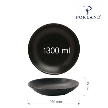 Coupe-plateau en charbon, 260mm - Finedine