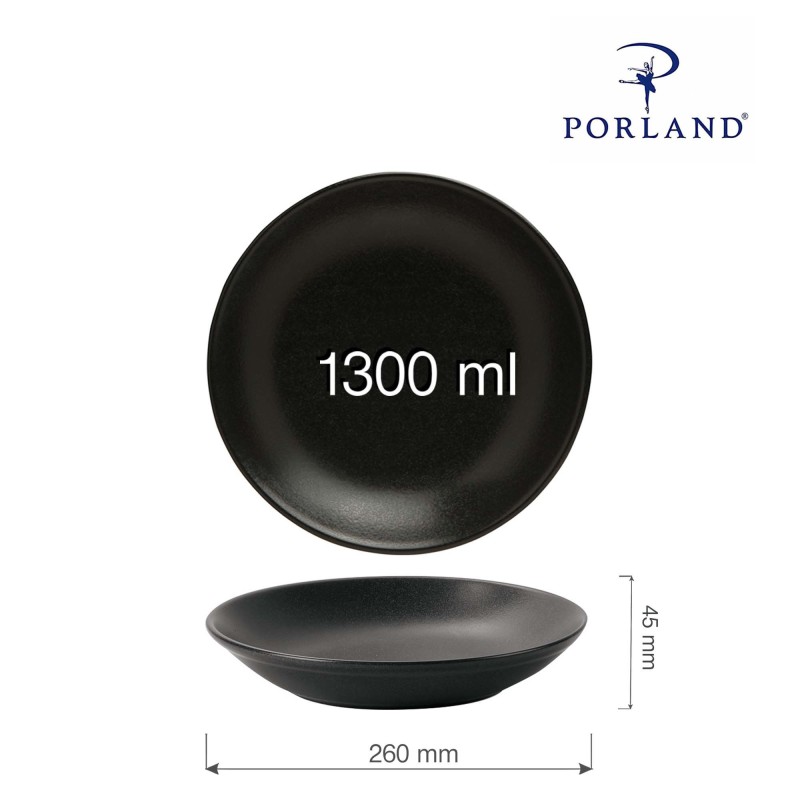 Coupe-plateau en charbon, 260mm - Finedine