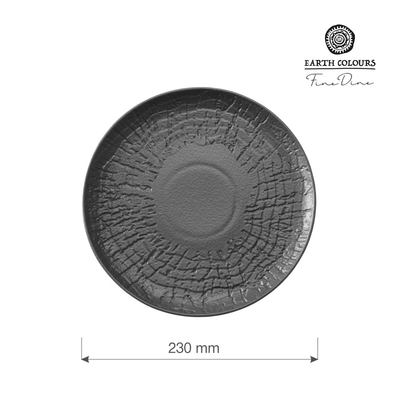 Assiette plate à croûte, 230 mm - Finedine